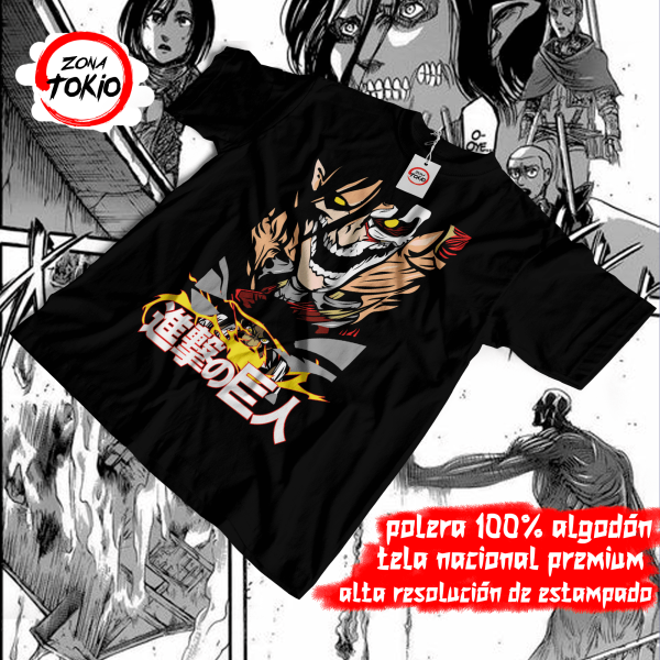 Polera Shingeki no Kyojin 01