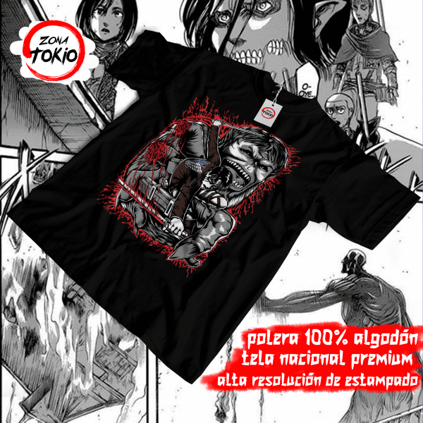 Polera Shingeki no Kyojin 15
