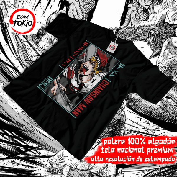 Polera Chainsaw Man 01