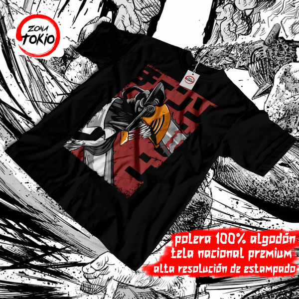 Polera Chainsaw Man 05