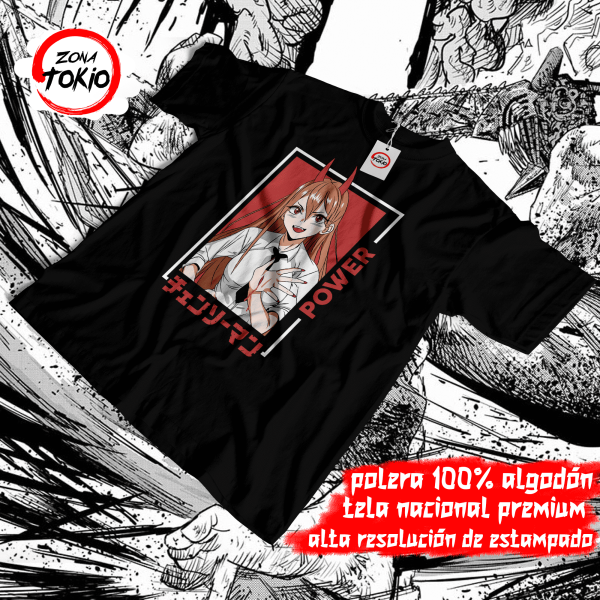 Polera Chainsaw Man 12