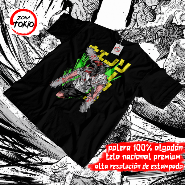 Polera Chainsaw Man 30
