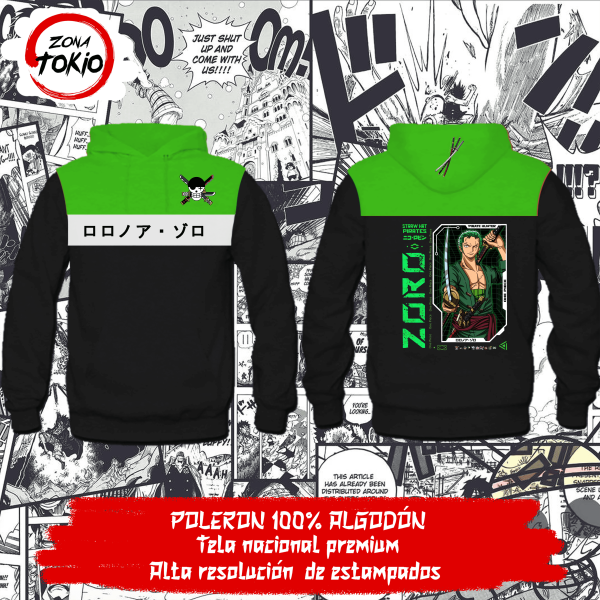 Poleron Roronoa Zoro