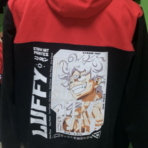 Poleron Tricolor Luffy Gear 5